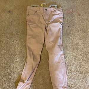 Pink jeans